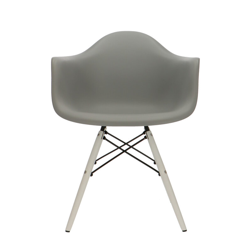 POP Stol DAW Hvid Chassis Grå POPfurniture POP Stol DAW Hvid Chassis Grå