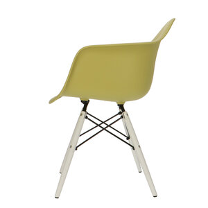 POP Chair DAW White Base Olive Green POPfurniture POP Chair DAW White Base Olive Green