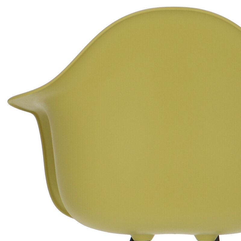 POP Chair DAW White Base Olive Green POPfurniture POP Chair DAW White Base Olive Green