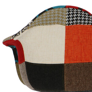 POPfurniture POP Stol DAW Hvid Chassis Patchwork