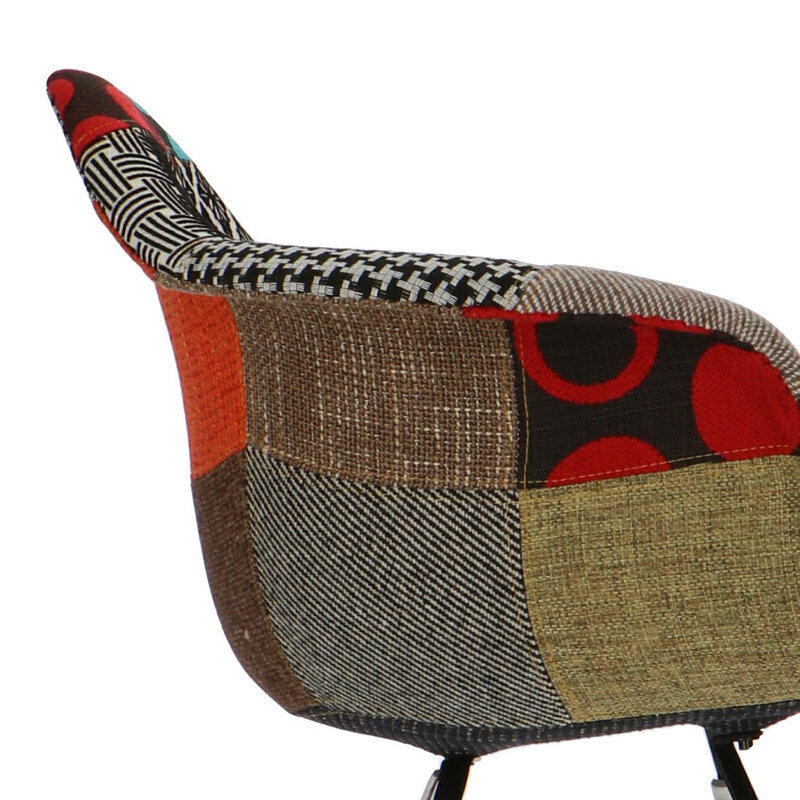 POP Chair DAW White Base Patchwork POPfurniture POP Chair DAW White Base Patchwork