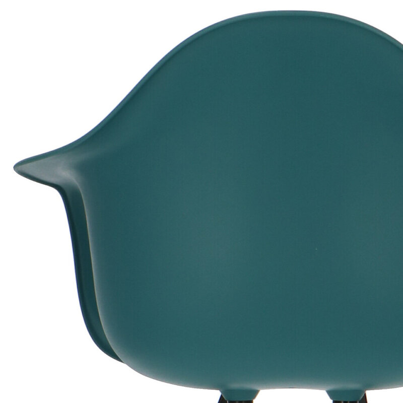 POPfurniture POP Stol DAW Vit Bas Bensinblå