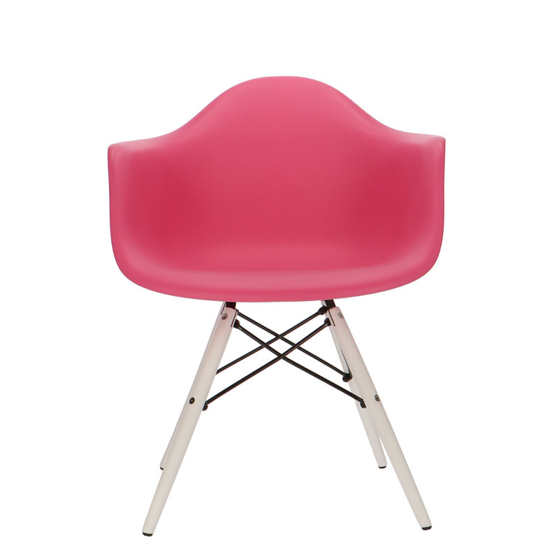 POP Chair DAW White Base Pink POPfurniture POP Chair DAW White Base Pink