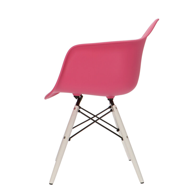 POP Chair DAW White Base Pink POPfurniture POP Chair DAW White Base Pink