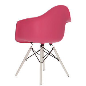 POP Chair DAW White Base Pink POPfurniture POP Chair DAW White Base Pink