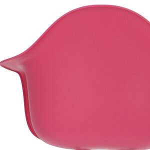 POPfurniture Chaise POP DAW Pieds Blancs Rose