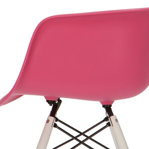 POP Chair DAW White Base Pink POPfurniture POP Chair DAW White Base Pink