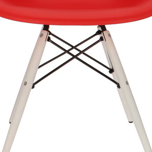 POP Stol DAW Vit Bas Röd POPfurniture POP Stol DAW Vit Bas Röd