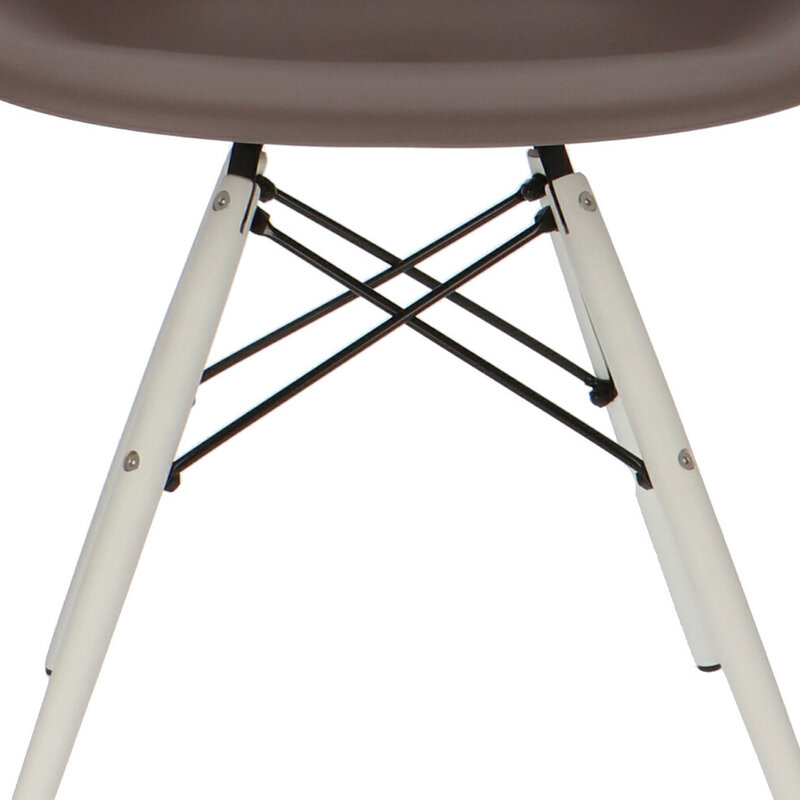 POPfurniture POP Stol DAW Vit Bas Taupe