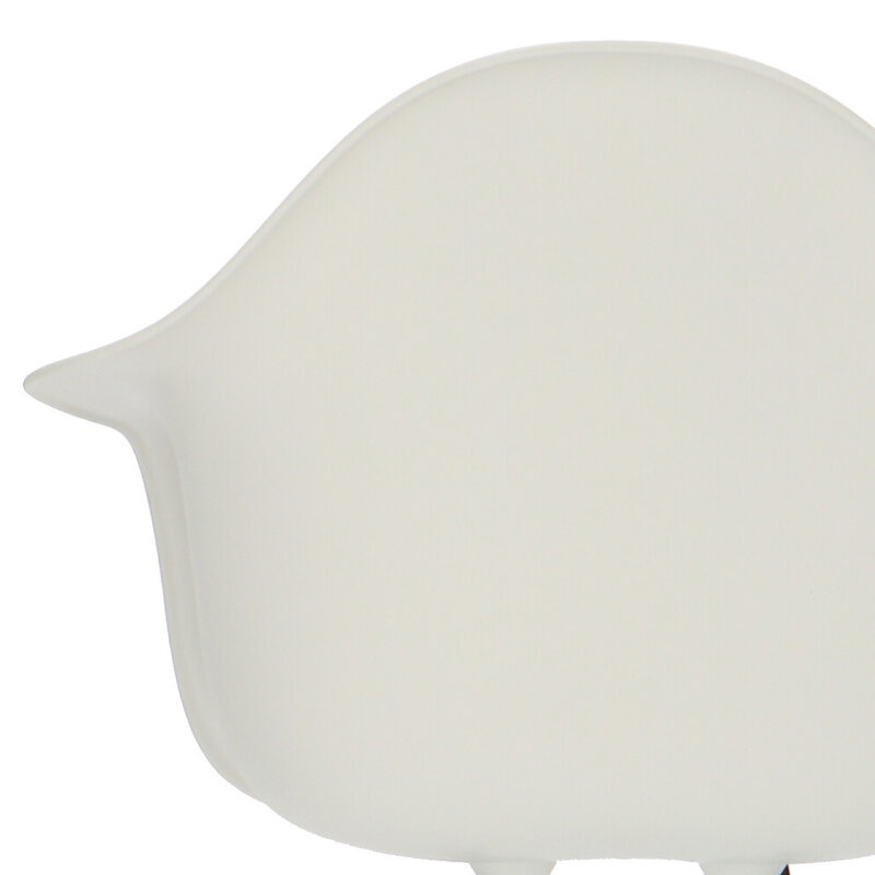 POPfurniture POP Stuhl DAW Weißes Untergestell Weiß