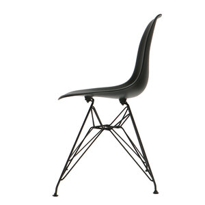 POPfurniture POP Chair DSR Black Base Black