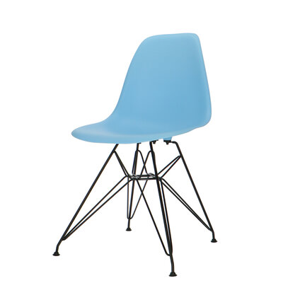 POP Chair DSR Black Base Blue