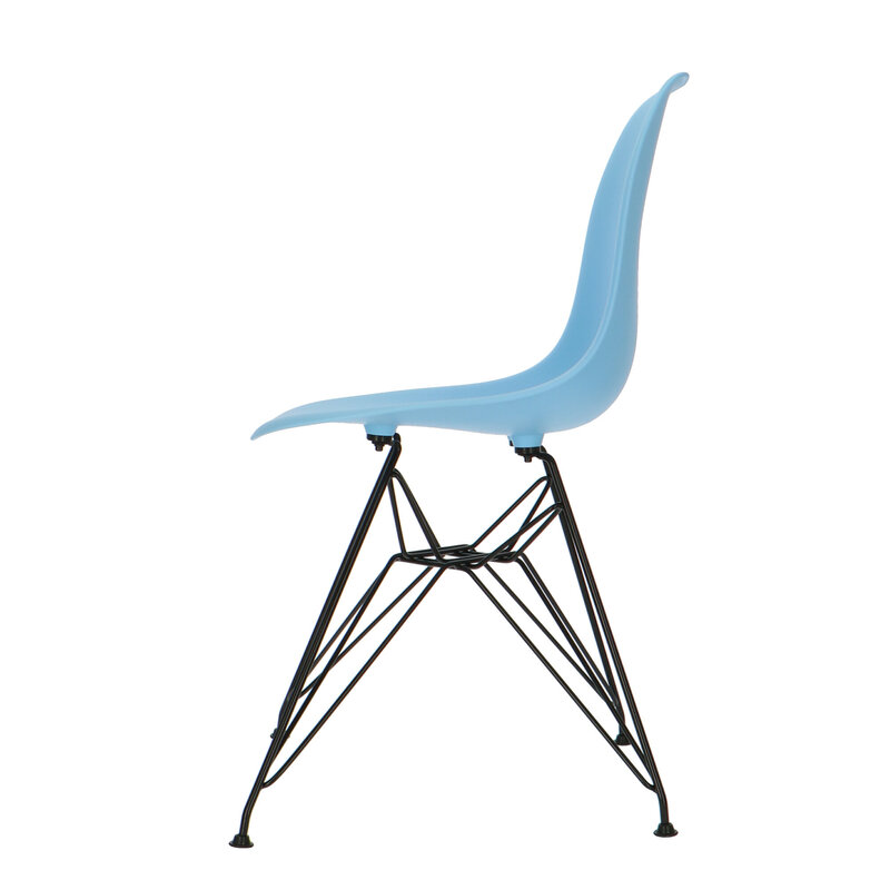 POPfurniture POP Stol DSR Svart Bas Baby Blå