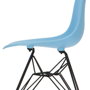 POPfurniture POP Chair DSR Black Base Blue