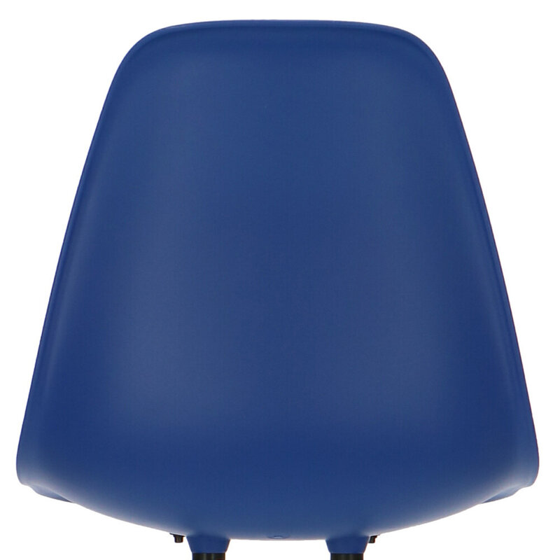 POPfurniture POP Stol DSR Sort Chassis Mørkeblå