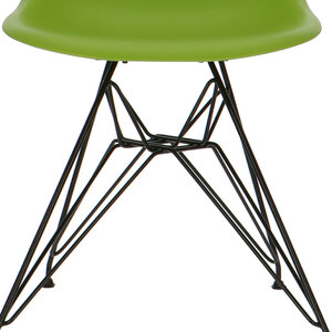 POPfurniture POP Stol DSR Svart Bas Grön