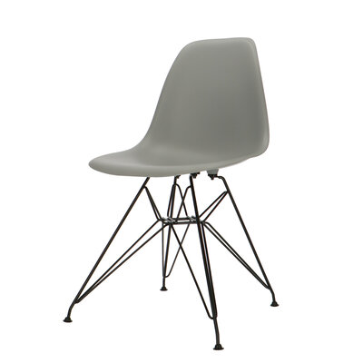 POP Chair DSR Black Base Grey