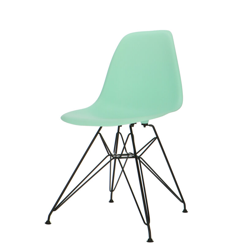 POP Chair DSR Black Base Mint Green POPfurniture POP Chair DSR Black Base Mint Green