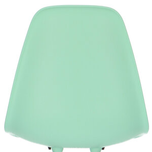 POPfurniture POP Stol DSR Sort Chassis Mint Grøn