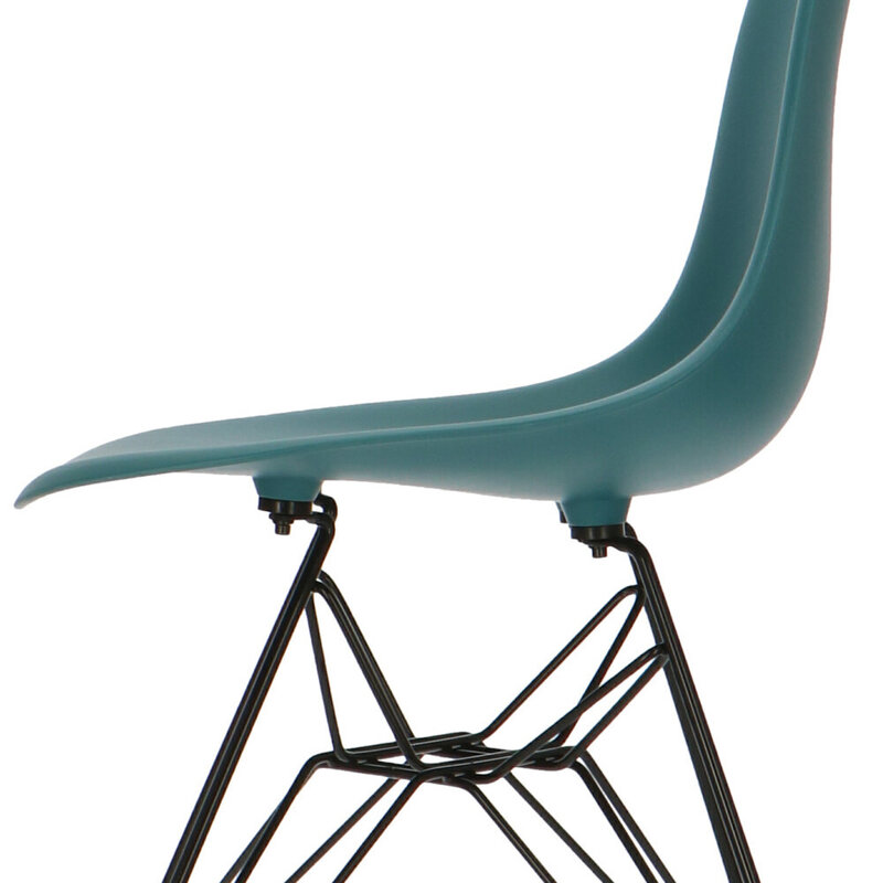 POPfurniture POP Stol DSR Svart Bas Bensinblå