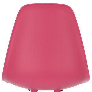 POPfurniture POP Chair DSR Black Base Pink