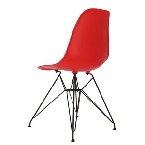 POPfurniture POP Stol DSR Svart Bas Röd