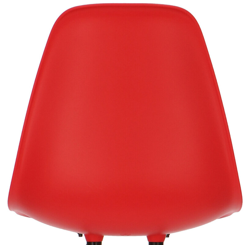 POP Chair DSR Black Base Red POPfurniture POP Chair DSR Black Base Red