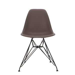POPfurniture POP Chair DSR Black Base Taupe