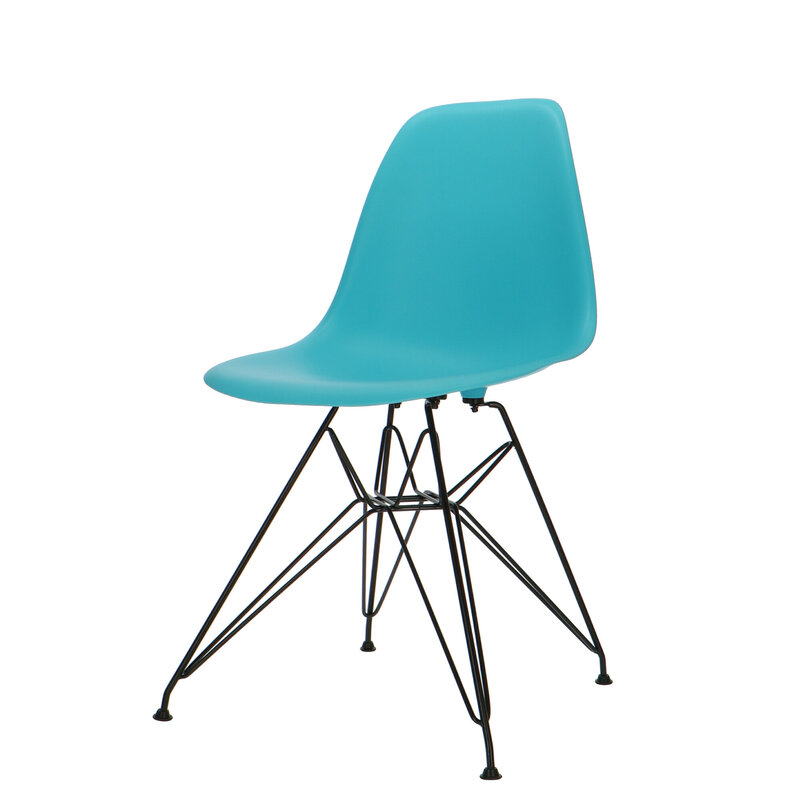 POPfurniture POP Stol DSR Svart Bas Turkos