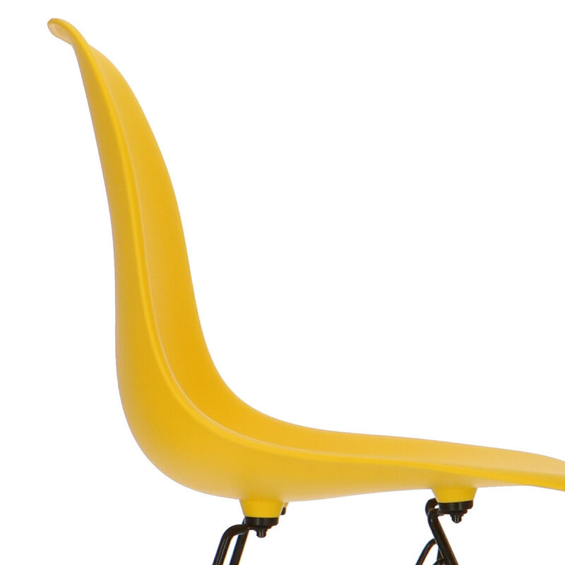 POPfurniture POP Stol DSR Sort Chassis Gul