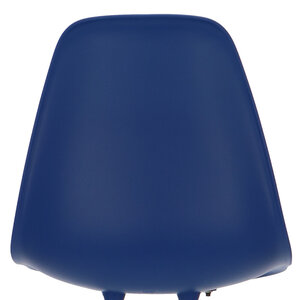 POPfurniture Chaise POP DSR Bleu Foncé