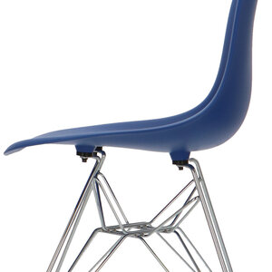 POPfurniture Chaise POP DSR Bleu Foncé