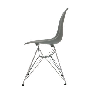 Chaise POP DSR Gris POPfurniture Chaise POP DSR Gris