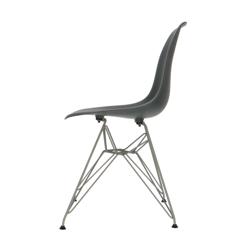 POPfurniture POP Stol DSR Grå Bas Antracit