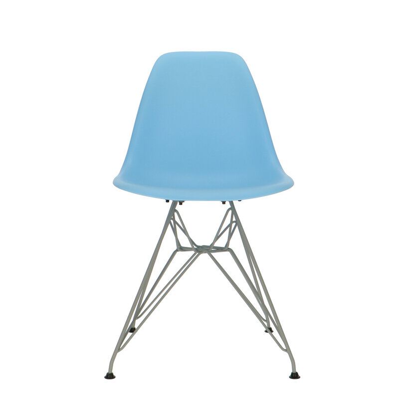 POPfurniture POP Chair DSR Grey Base Blue