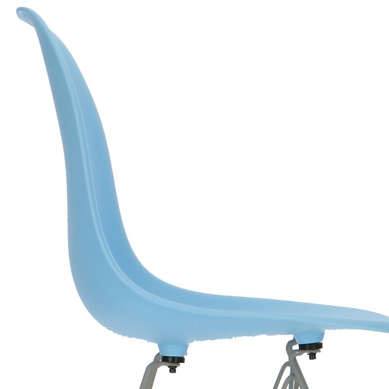 POP Stol DSR Grå Chassis Blå POPfurniture POP Stol DSR Grå Chassis Blå