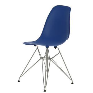 POPfurniture POP Stol DSR Grå Bas Mörkblå