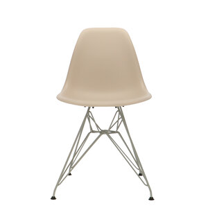 POPfurniture Chaise POP DSR Pieds Gris Greige