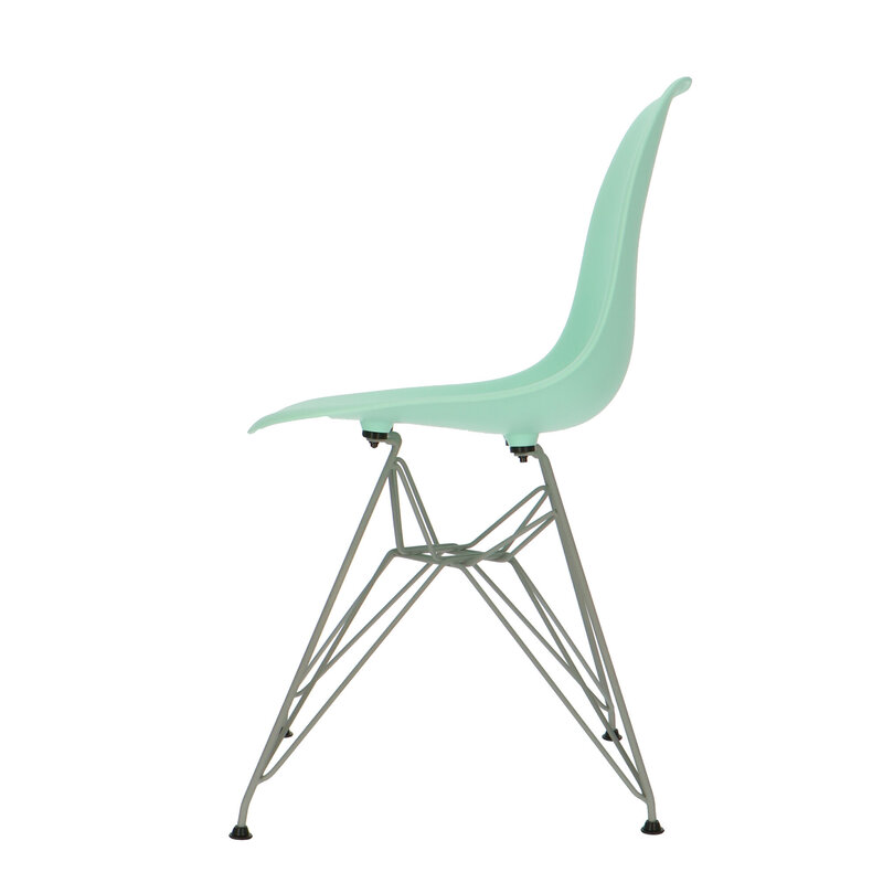 POPfurniture POP Stol DSR Grå Bas Mintgrön