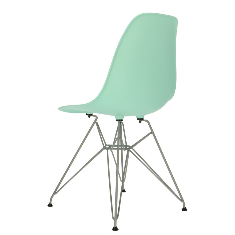 POPfurniture POP Stol DSR Grå ChassisMint Grøn