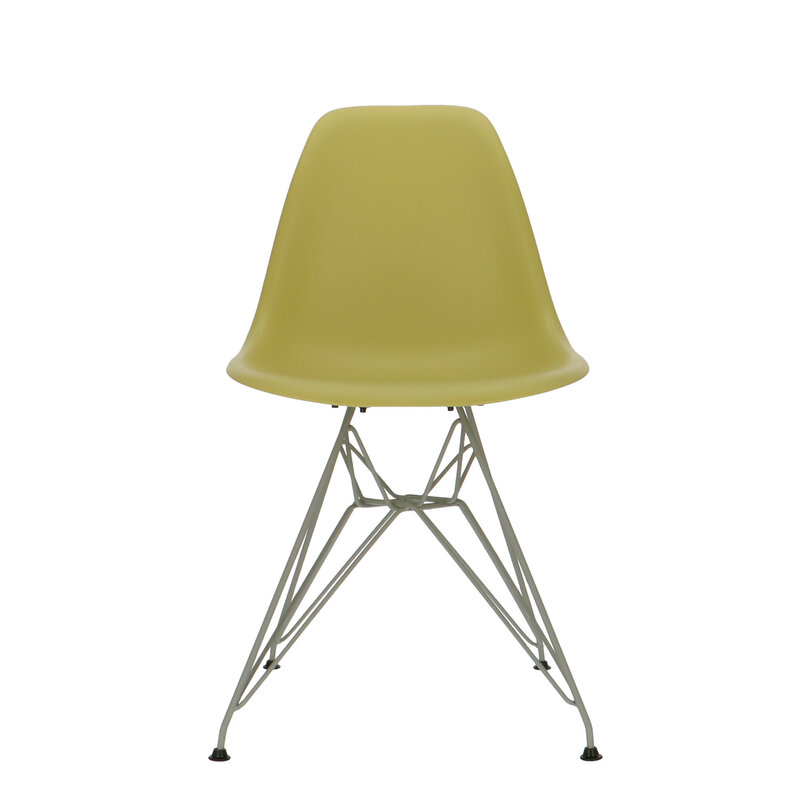 POPfurniture POP Stol DSR Grå Bas Olivgrön