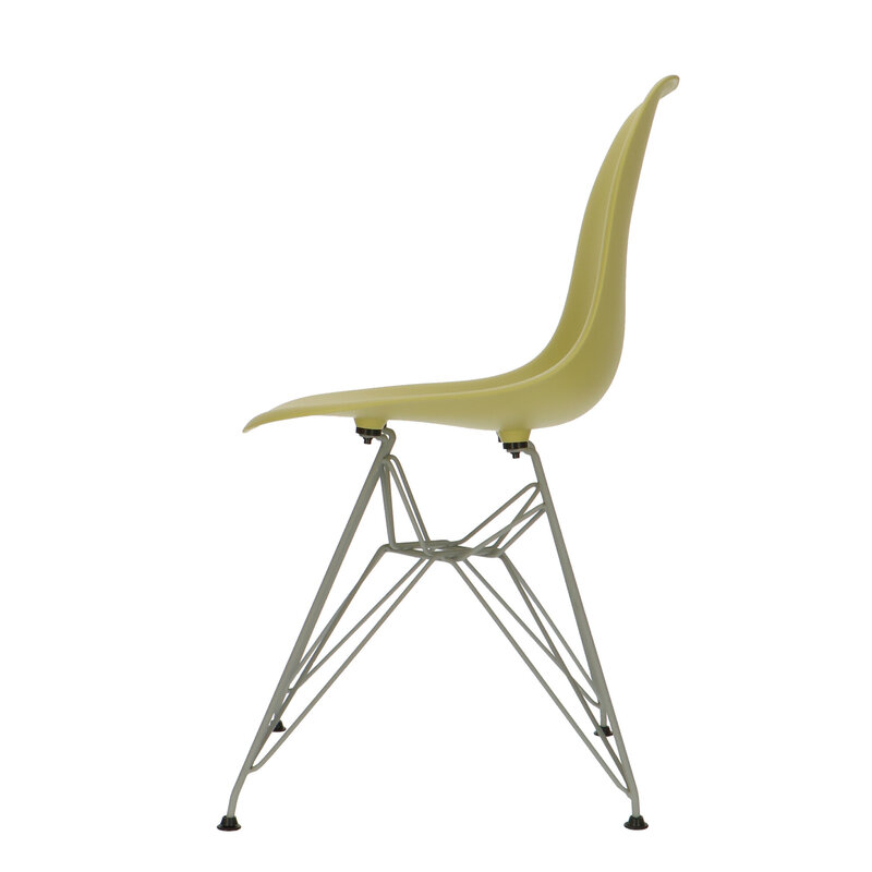 POP Chair DSR Grey Base Olive Green POPfurniture POP Chair DSR Grey Base Olive Green