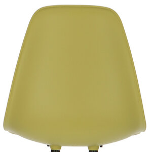 Chaise POP DSR Pieds Gris Vert olive POPfurniture Chaise POP DSR Pieds Gris Vert olive