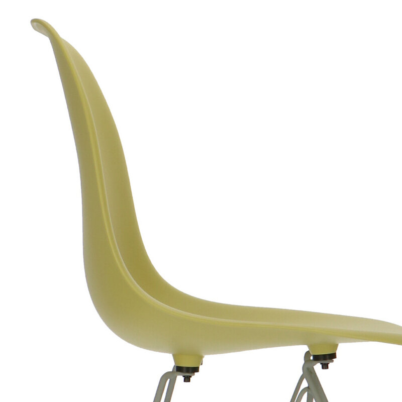 Chaise POP DSR Pieds Gris Vert olive POPfurniture Chaise POP DSR Pieds Gris Vert olive