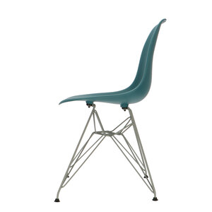 Chaise POP DSR Pieds Gris Bleu Petrole POPfurniture Chaise POP DSR Pieds Gris Bleu Petrole