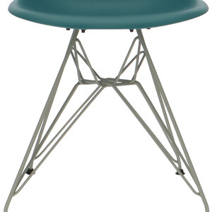 Chaise POP DSR Pieds Gris Bleu Petrole POPfurniture Chaise POP DSR Pieds Gris Bleu Petrole