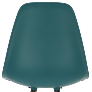 Chaise POP DSR Pieds Gris Bleu Petrole POPfurniture Chaise POP DSR Pieds Gris Bleu Petrole