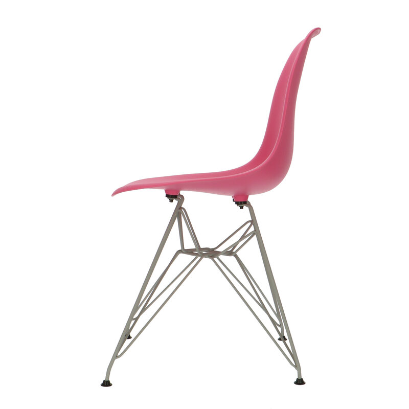 POP Stol DSR Grå ChassisLyserød POPfurniture POP Stol DSR Grå ChassisLyserød