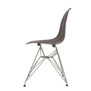 Chaise POP DSR Pieds Gris Taupe POPfurniture Chaise POP DSR Pieds Gris Taupe