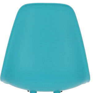 POP Chair DSR Grey Base Turquoise POPfurniture POP Chair DSR Grey Base Turquoise